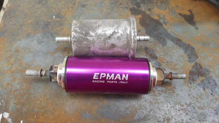 فیلتر سوخت و بنزین ریس و حرفه ای ایتالیایی اپمن EPMAN Fuel Filter