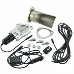 کیت اگزوز و دریچه اگزوز برقی اسپورت ریموت دار ۲.۵ اینچ Electric exhaust