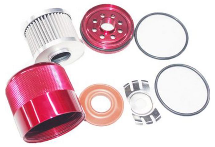فیلتر روغن ریس مگنتیک  سایز بزرگ magnet race oil filter