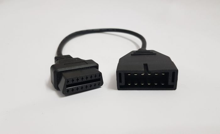 کابل دیاگ 12 پین دوو به obd2 مخصوص خودروهای Daewoo 