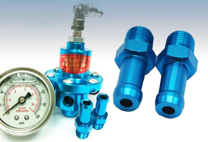 رگلاتور سوخت تنظیمی ( تنظیم فشار بنزین به میزان دلخواه ) FUEL REGULATOR