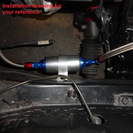 فیلتر سوخت و بنزین ریس و حرفه ای ایتالیایی اپمن EPMAN Fuel Filter