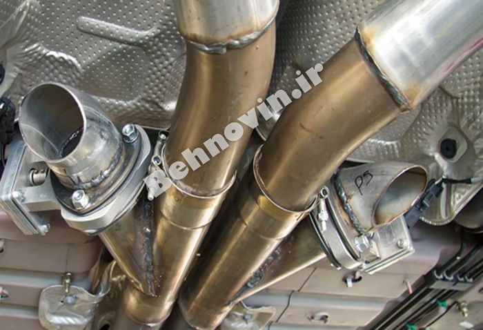 کیت اگزوز و دریچه اگزوز برقی اسپورت ریموت دار ۲.۵ اینچ Electric exhaust