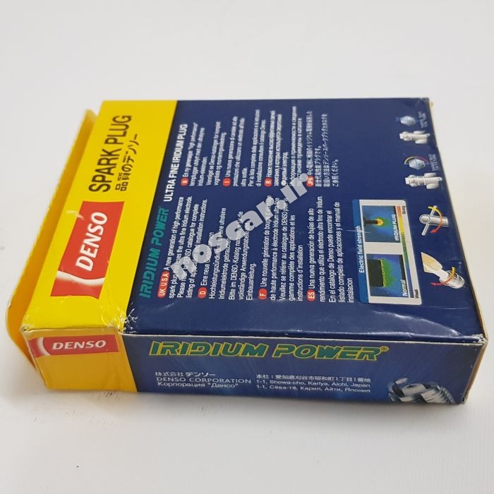 شمع دنسو ایریدیو پاور اصلی ژاپنی پایه بلند Denso Iridium Power Ikh20 