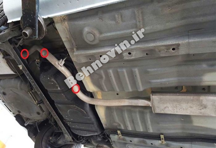 کیت اگزوز و دریچه اگزوز برقی اسپورت ریموت دار ۲.۵ اینچ Electric exhaust