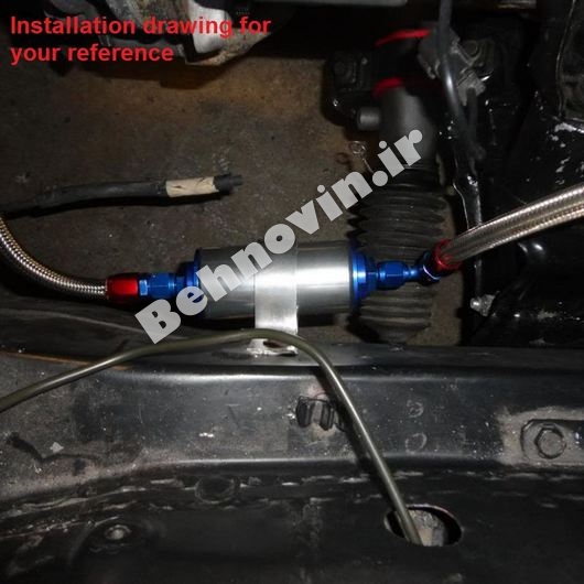 فیلتر سوخت و بنزین ریس و حرفه ای ایتالیایی اپمن EPMAN Fuel Filter