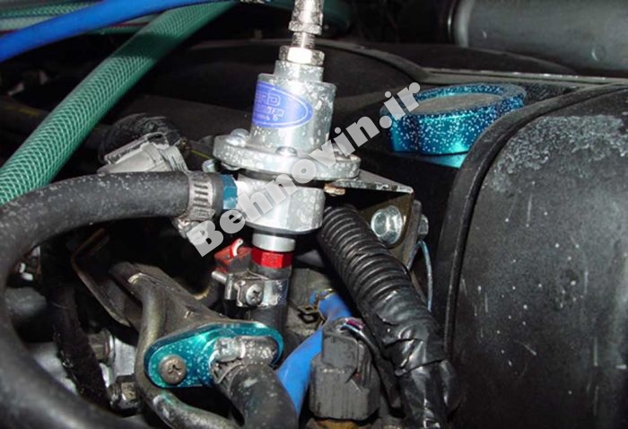رگلاتور سوخت تنظیمی ( تنظیم فشار بنزین به میزان دلخواه ) FUEL REGULATOR
