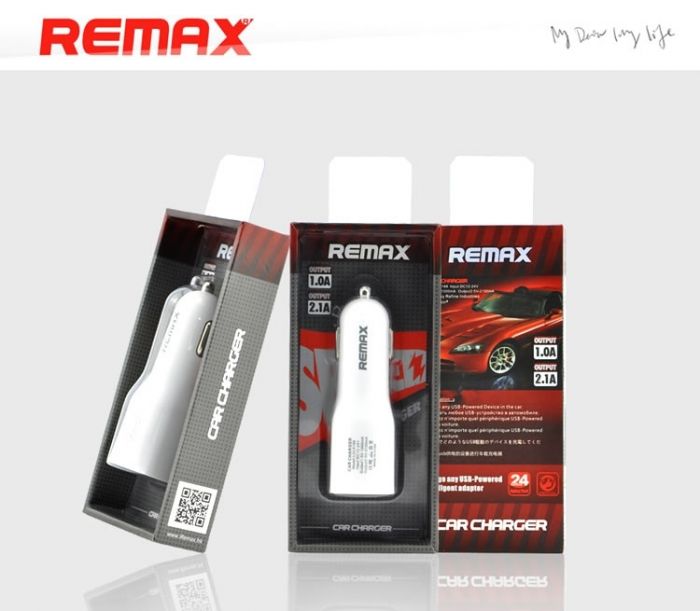 شارژر فندكي 2 پورت ريمكس Remax