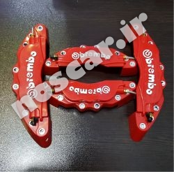 قاب و کاور سیلندر ترمز برمبو قرمز رنگ brembo brake frame