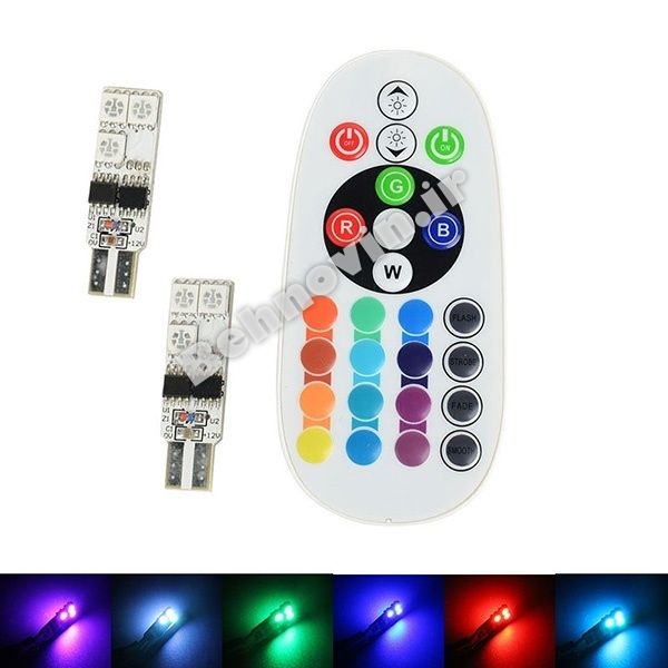 لامپ اس ام دی RGB ریموت دار