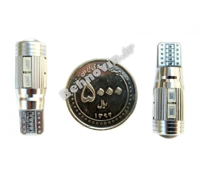 لامپ T10 لنزدار قرمز Claw