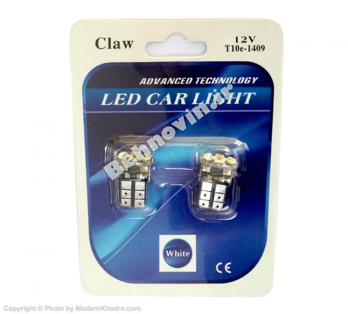 لامپ 9 تايي CLAW - T10