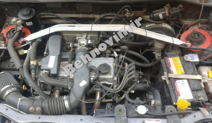 استرس بار پراید دوو ریو پژو 206 405 پارس سمند Car Stress Bar