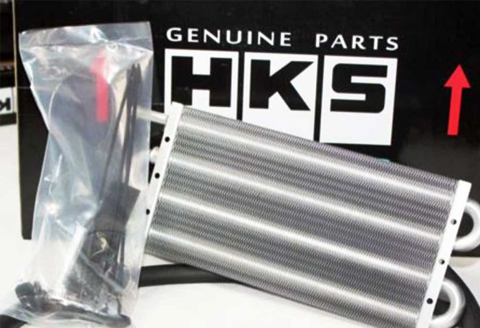 خنک کن روغن ، اویل کولر اچ کا اس HKS oil cooler