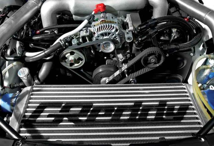 رادیات اینتر کولر هوای توربو جی ردی greddy turbo intercooler