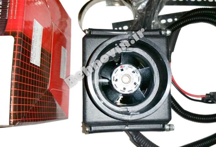 پکیج توربو الکتریکی دو فن همراه فیلتر و چیپ تیونینگ