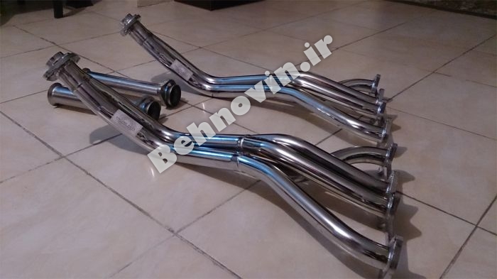هدرز 405 سمند پرشیا xu7 1800 استیل با 5 سال گارنتی 405 1800 headers