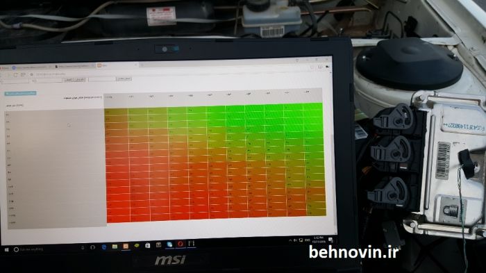 ریمپ ای سی یو بوش 17.9.71 پژو 206 پارس slx 405 tu5